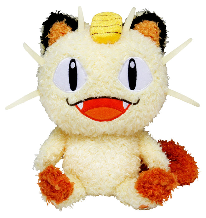 Sekiguchi Fluffy Meowth Plush- Japan Figure Store - #1 Bring To You The Best Japanese Goods