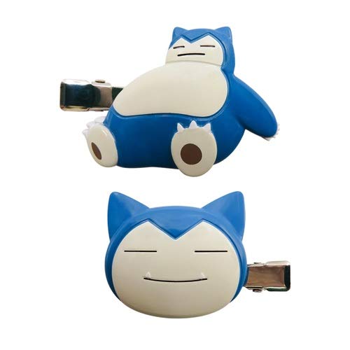 POKEMON CENTER ORIGINAL Hair Clip Set Snorlax- Japan Figure Store - #1 Bring To You The Best Japanese Goods