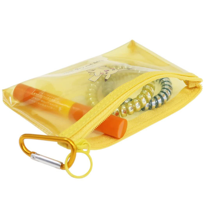 POKEMON CENTER ORIGINAL Mini Pouch With Carabiner Pikachu- Japan Figure Store - #1 Bring To You The Best Japanese Goods