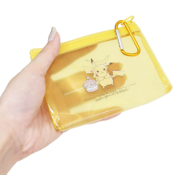 POKEMON CENTER ORIGINAL Mini Pouch With Carabiner Pikachu- Japan Figure Store - #1 Bring To You The Best Japanese Goods