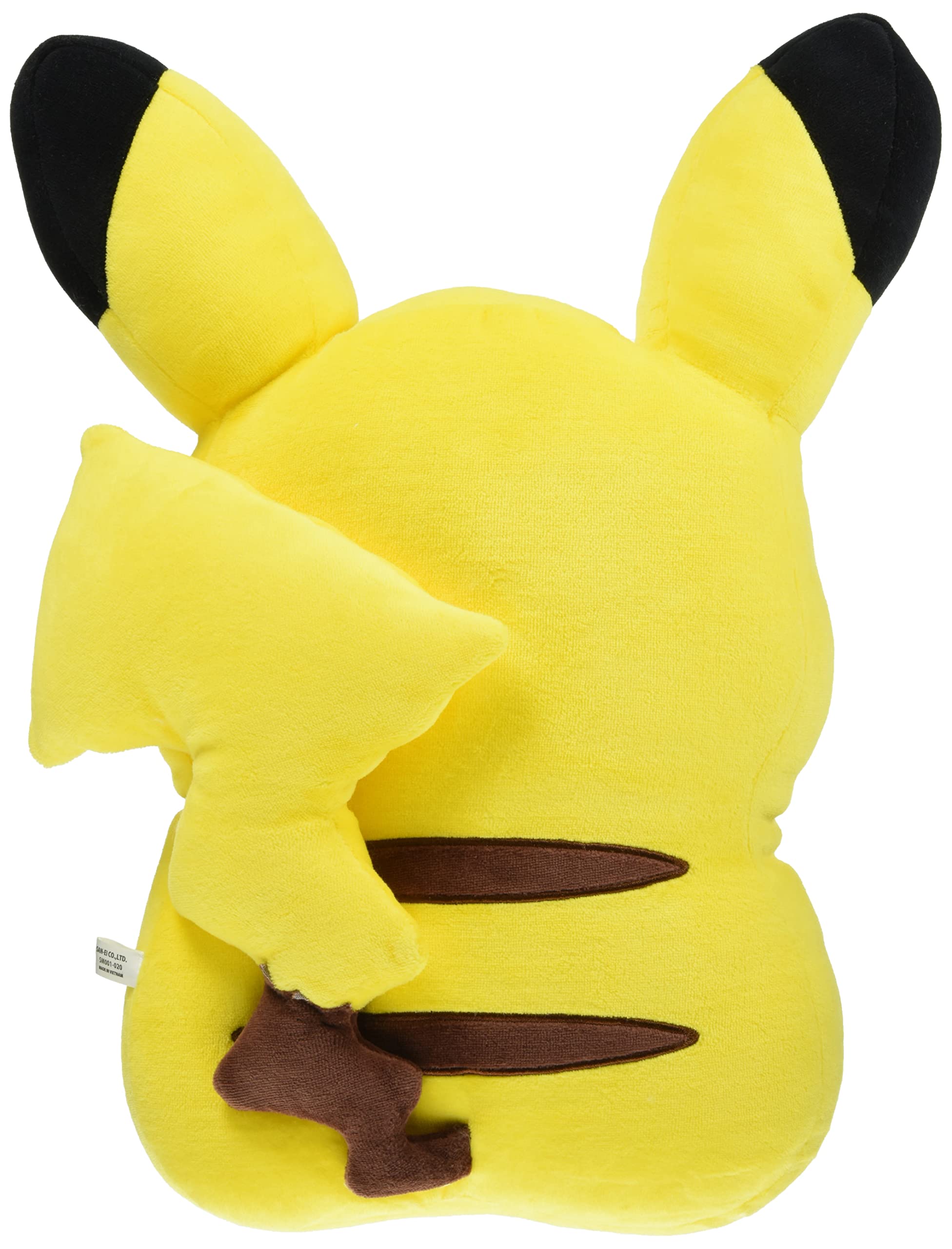 SAN-EI Plush Doll Pokemon All Star Collection Mochi-Fuwa Cushion Pikachu Tjn- Japan Figure Store - #1 Bring To You The Best Japanese Goods