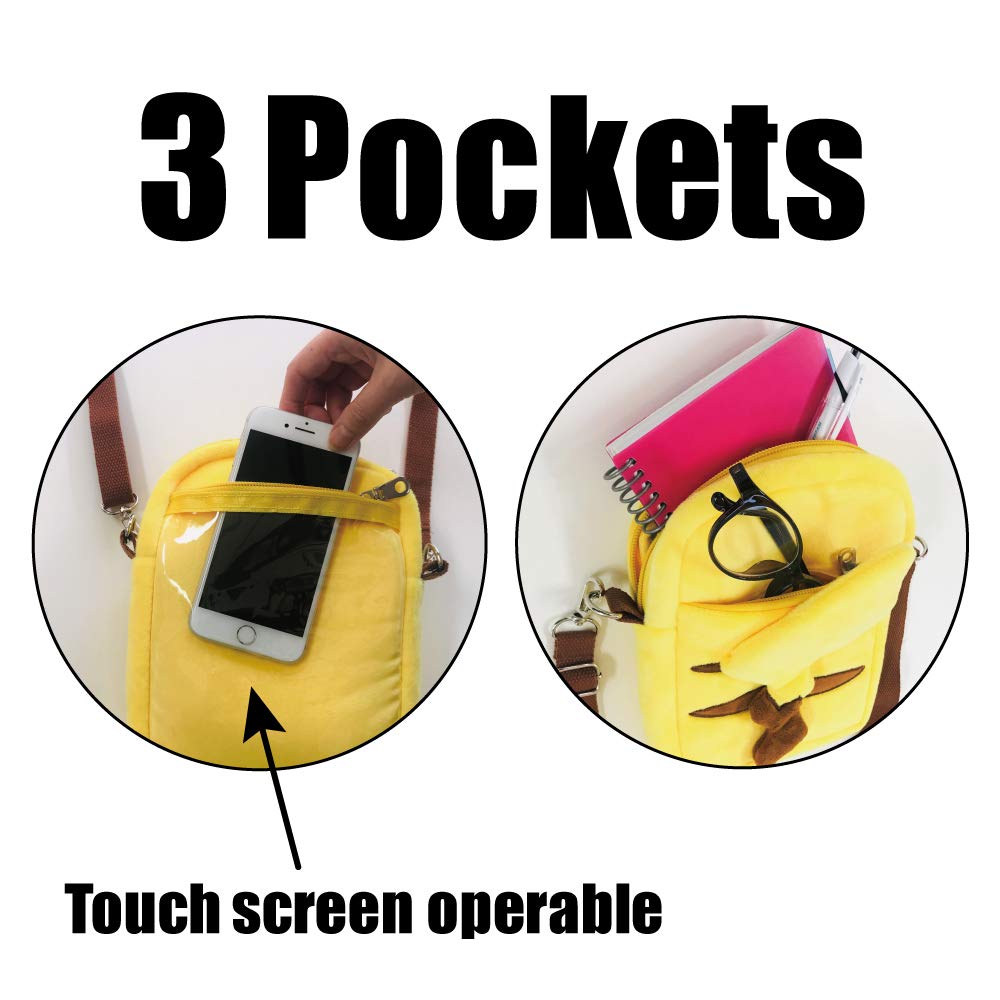 MORIMOTOSANGYO Pokemon Plush Pochette Pikachu- Japan Figure Store - #1 Bring To You The Best Japanese Goods