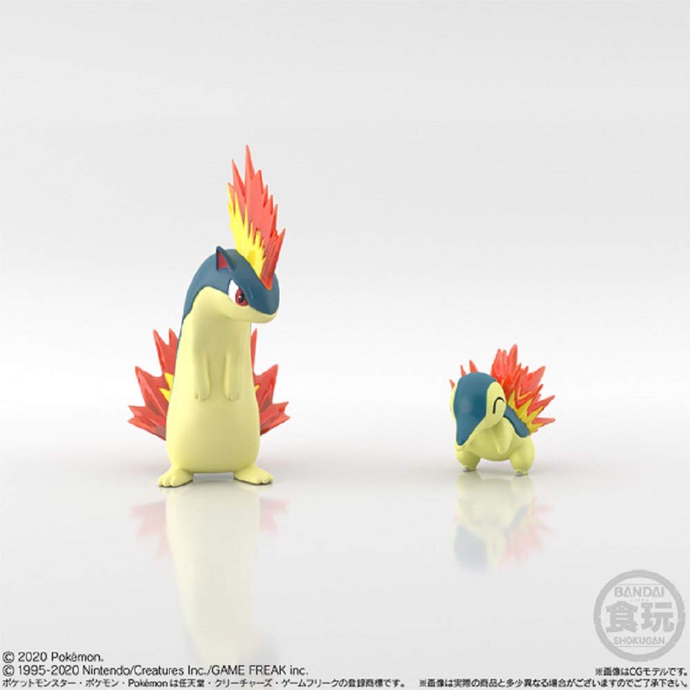 BANDAI CANDY Pokemon Scale World Johto Region Figure 1 Box 8 Pcs 15 Figures- Japan Figure Store - #1 Bring To You The Best Japanese Goods