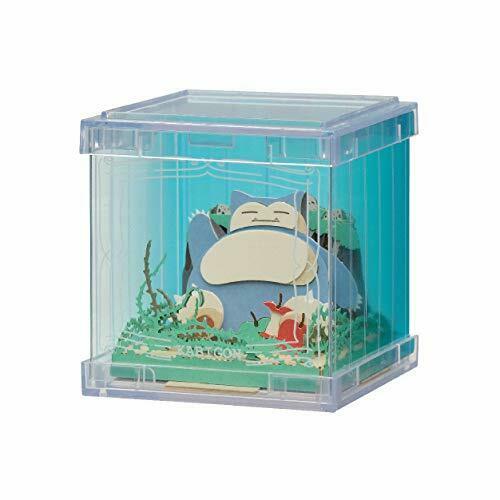 Pokemon Snorlax Paper Theater Cube Interior Anime- Japan Figure Store - #1 Bring To You The Best Japanese Goods