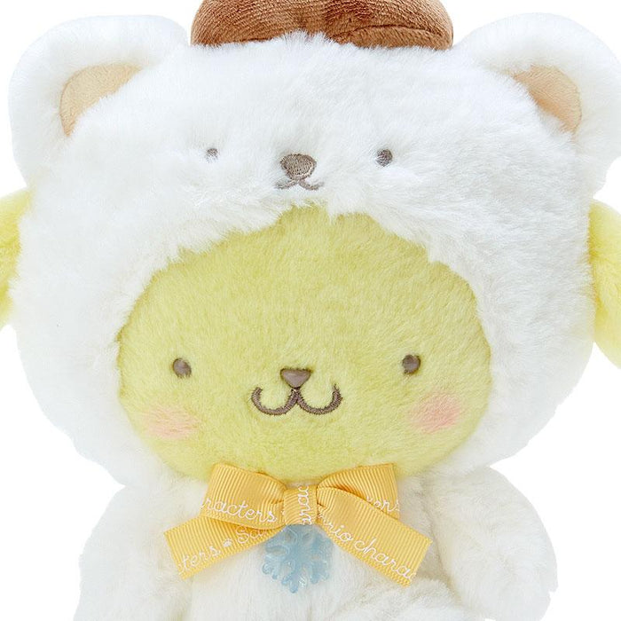 Sanrio Pompompurin Stuffed Toy (Fluffy Snow Design)- Japan Figure Store - #1 Bring To You The Best Japanese Goods