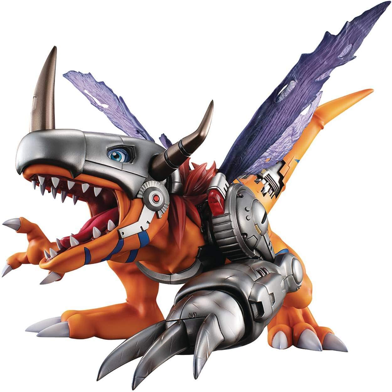 Generic Product Japan Precious Gem Series Digimon Adventure Metal Greymon Figure- Japan Figure Store - #1 Bring To You The Best Japanese Goods