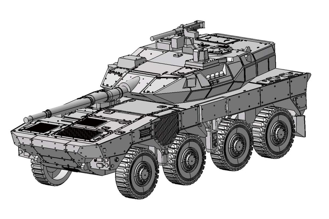 AOSHIMA Aircraft Series 1/144 Jasdf Transporter Kawasaki C-2 W/Type16 Maneuver Combat Vehicle Plastic Model- Japan Figure Store - #1 Bring To You The Best Japanese Goods
