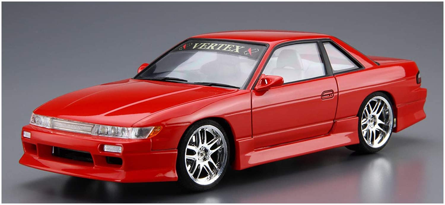 AOSHIMA The Tuned Car 1/24 Nissan Vertex Ps13 Silvia '91 Plastic Model- Japan Figure Store - #1 Bring To You The Best Japanese Goods