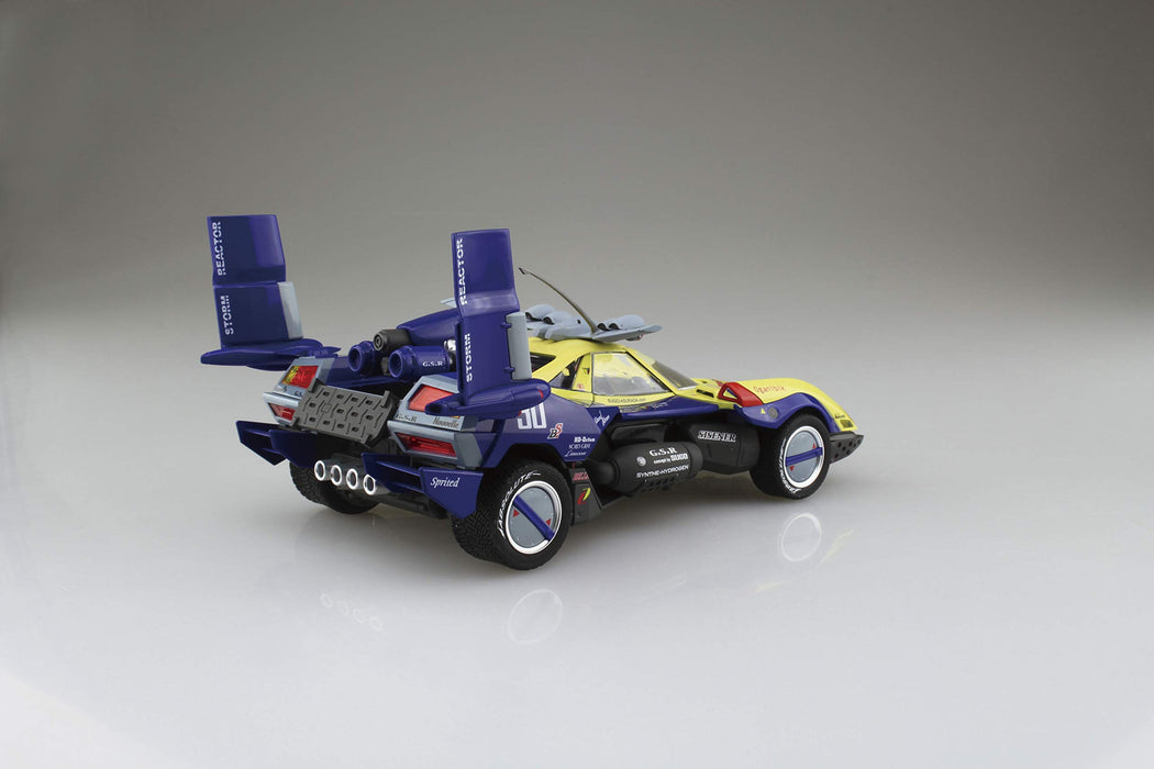 AOSHIMA Cyber Formula 1/24 Sugo Asurada G.S.X Rally Mode Plastic Model- Japan Figure Store - #1 Bring To You The Best Japanese Goods