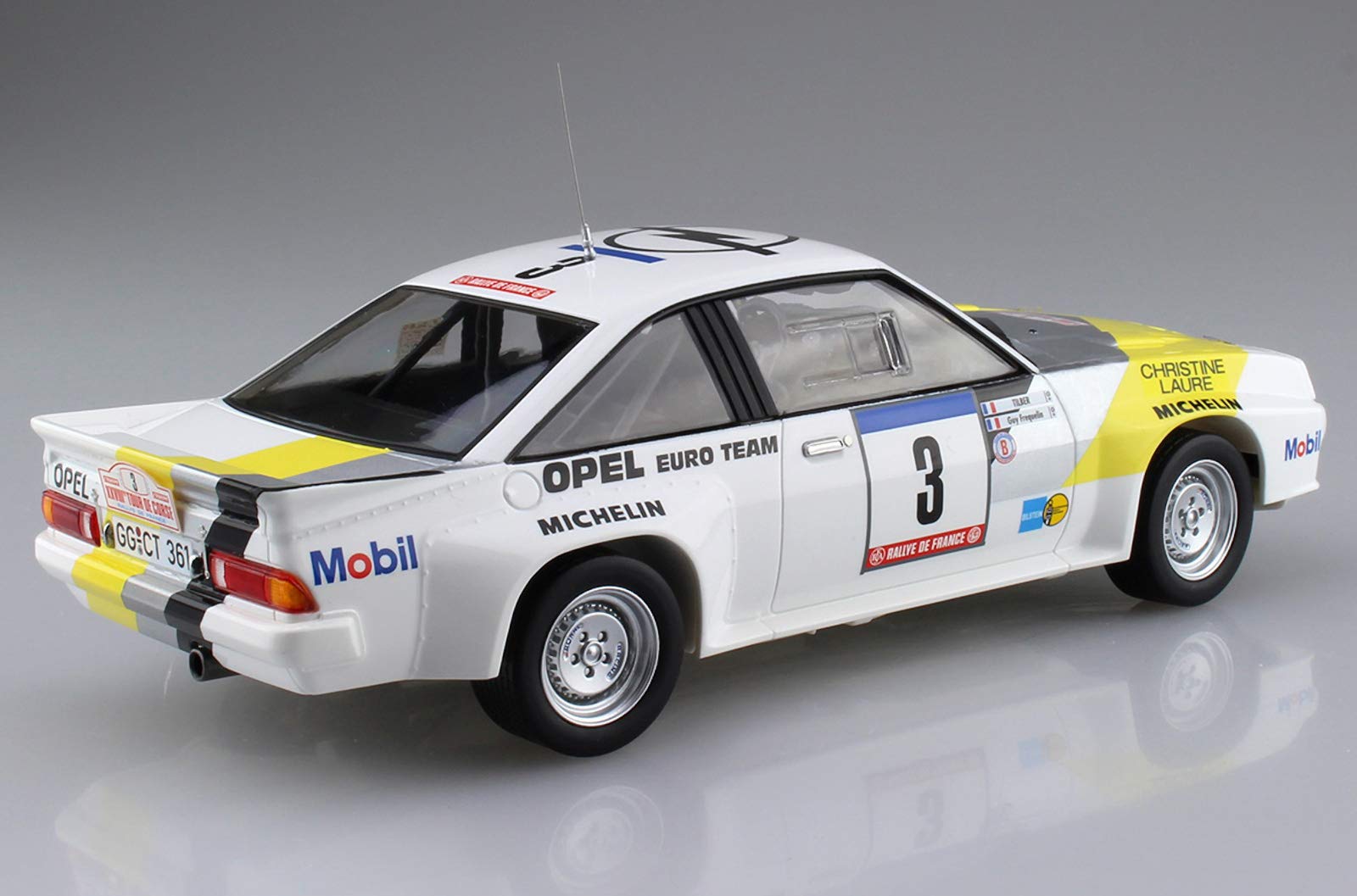 AOSHIMA Belkits 105498 Opel Manta 400 Gr.B Guy Frequelin Tour De Corse 1984 1/24 Scale Kit- Japan Figure Store - #1 Bring To You The Best Japanese Goods