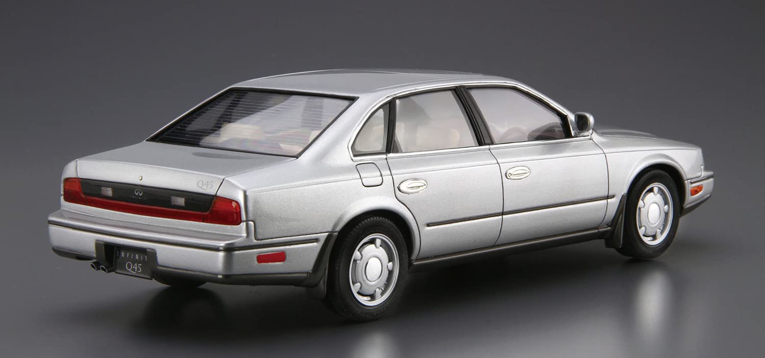 AOSHIMA The Model Car 1/24 Nissan President / Infiniti Q45 G50 '89 Plastic Model- Japan Figure Store - #1 Bring To You The Best Japanese Goods