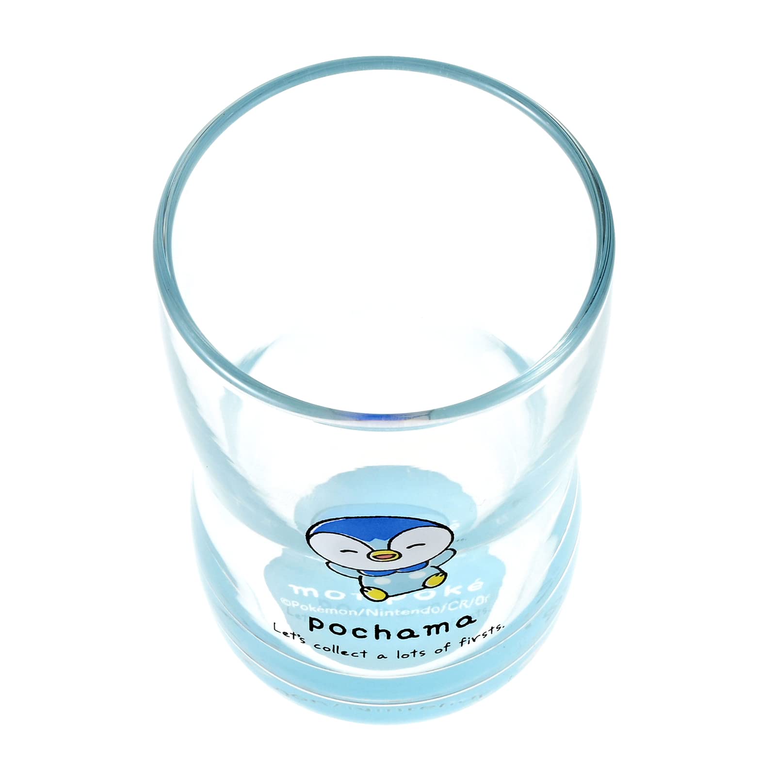 Pokémon Monpoke Pochama Glass Glass Tumbler Cup Height Approx. 9Cm Nakayoshi Glass Blue Blue Made In Japan 050152- Japan Figure Store - #1 Bring To You The Best Japanese Goods