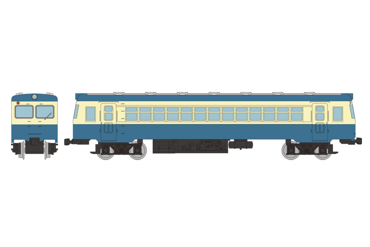 TOMYTEC Tomii Electric Railway Tao Line Diesel Train New Painting 2 Cars Set N Scale- Japan Figure Store - #1 Bring To You The Best Japanese Goods