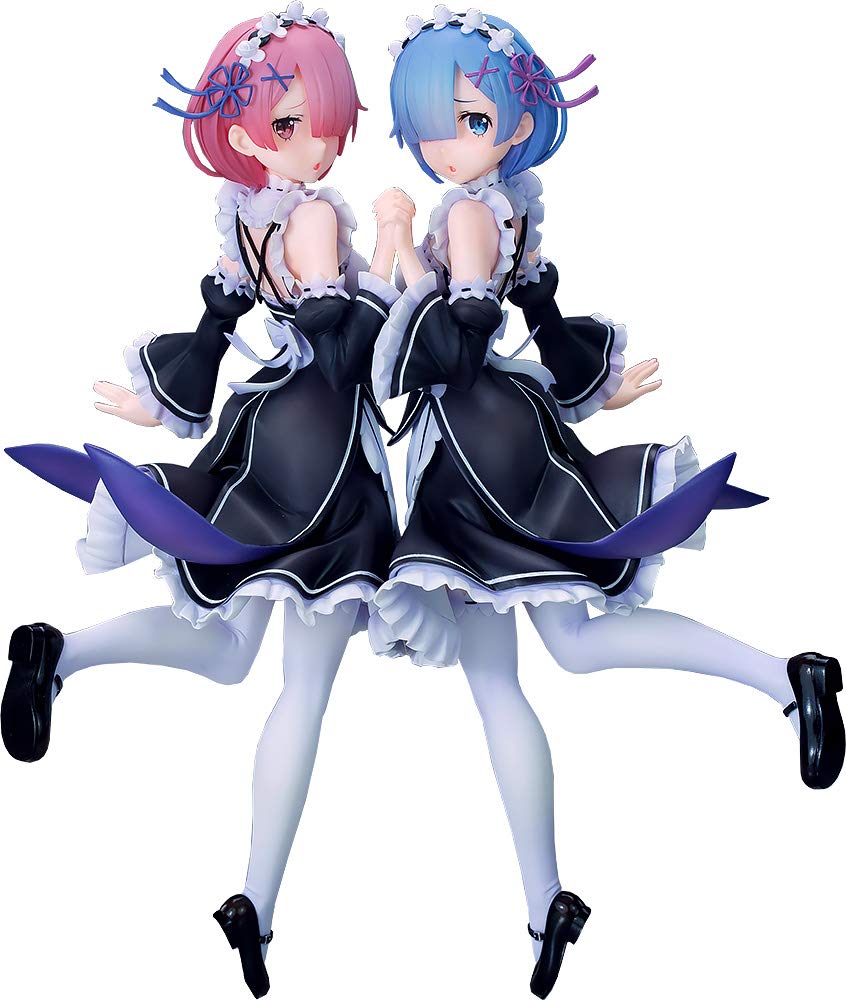 Souyokusha Re:Zero Rem & Ram Twins 1/7 Scale Pvc Figure Japan- Japan Figure Store - #1 Bring To You The Best Japanese Goods