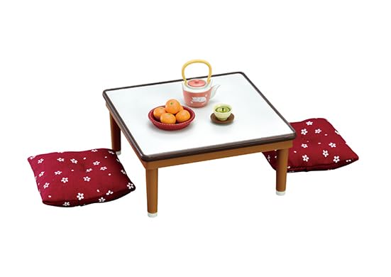Re-Ment Kotatsu H145xW145xD70 PVC- Japan Figure Store - #1 Bring To You The Best Japanese Goods
