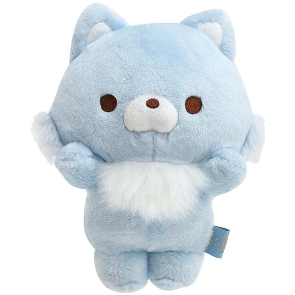 San-X Rilakkuma Posing Plush Blue Wolf Theme Product Mf45301- Japan Figure Store - #1 Bring To You The Best Japanese Goods