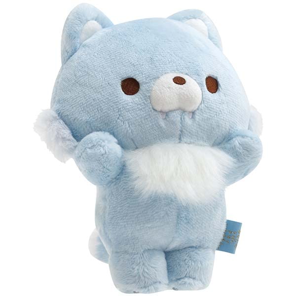 San-X Rilakkuma Posing Plush Blue Wolf Theme Product Mf45301- Japan Figure Store - #1 Bring To You The Best Japanese Goods