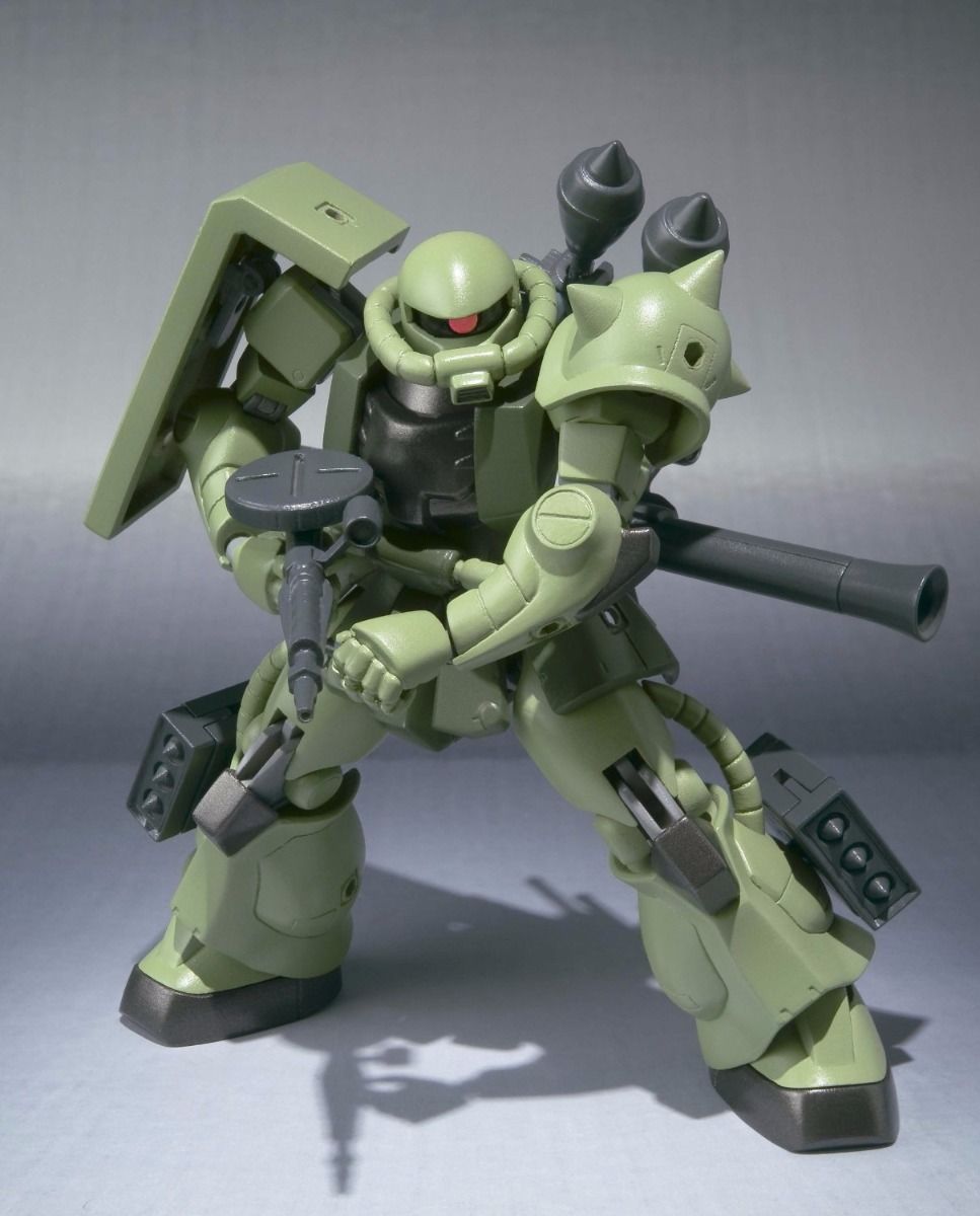 Robot Spirits Side Ms Gundam Zaku Ii Acrion Figure Bandai Tamashii Nations- Japan Figure Store - #1 Bring To You The Best Japanese Goods