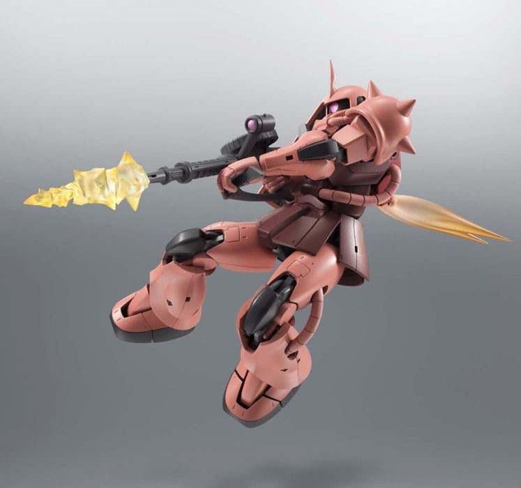 Robot Spirits Side Ms Ms-06s Zaku Ii Char's Custom Ver A.n.i.m.e. Figure Bandai- Japan Figure Store - #1 Bring To You The Best Japanese Goods