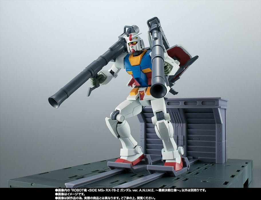 Robot Spirits Side Ms Rx-78-2 Gundam Ver. A.n.i.m.e. Final Battle Specifications- Japan Figure Store - #1 Bring To You The Best Japanese Goods