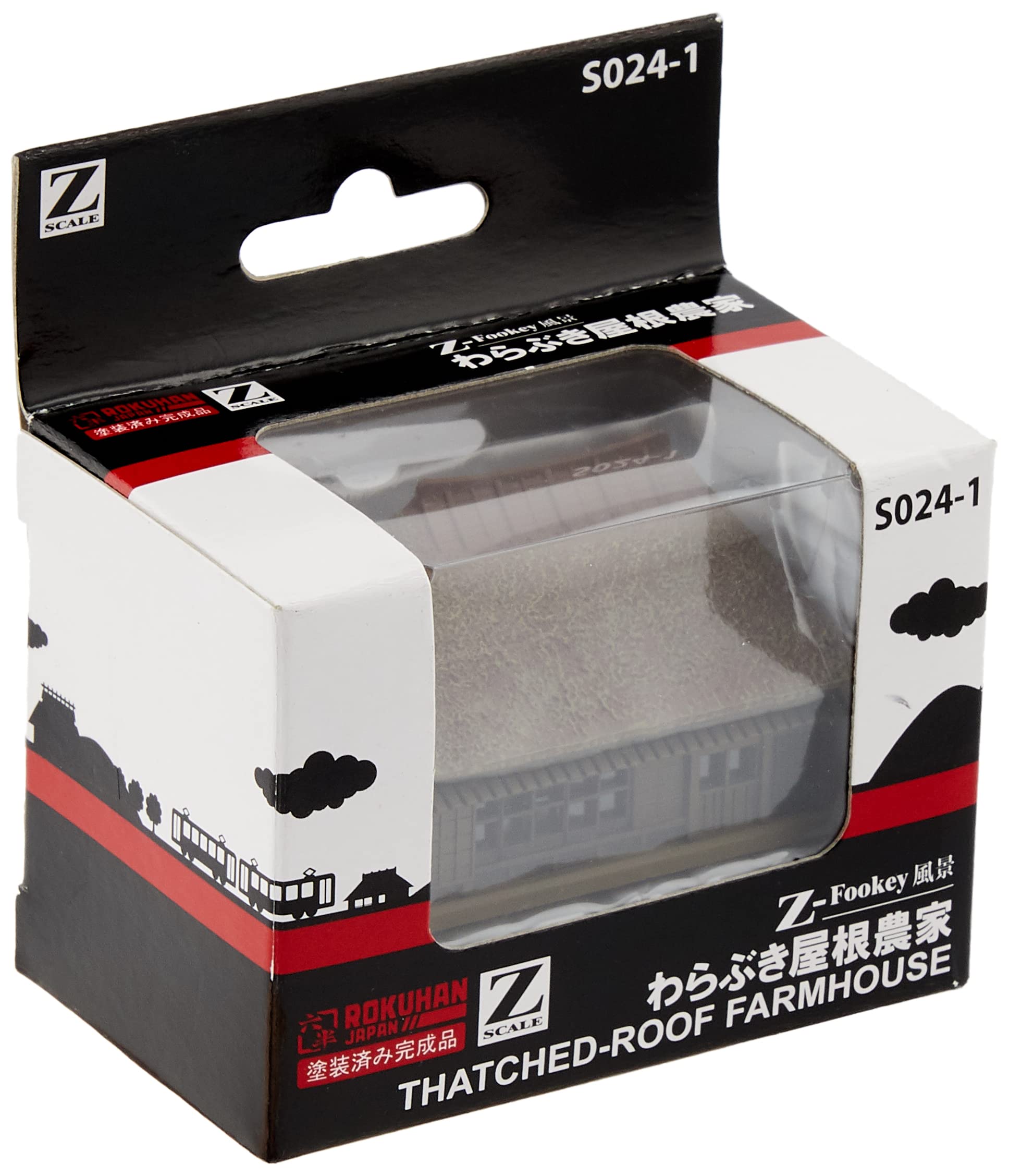 Rokuhan Z Gauge S024-1 Farmhouse Roof- Japan Figure Store - #1 Bring To You The Best Japanese Goods