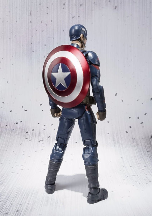 S.h.figuarts Captain America Civil War Ver Action Figure Bandai- Japan Figure Store - #1 Bring To You The Best Japanese Goods
