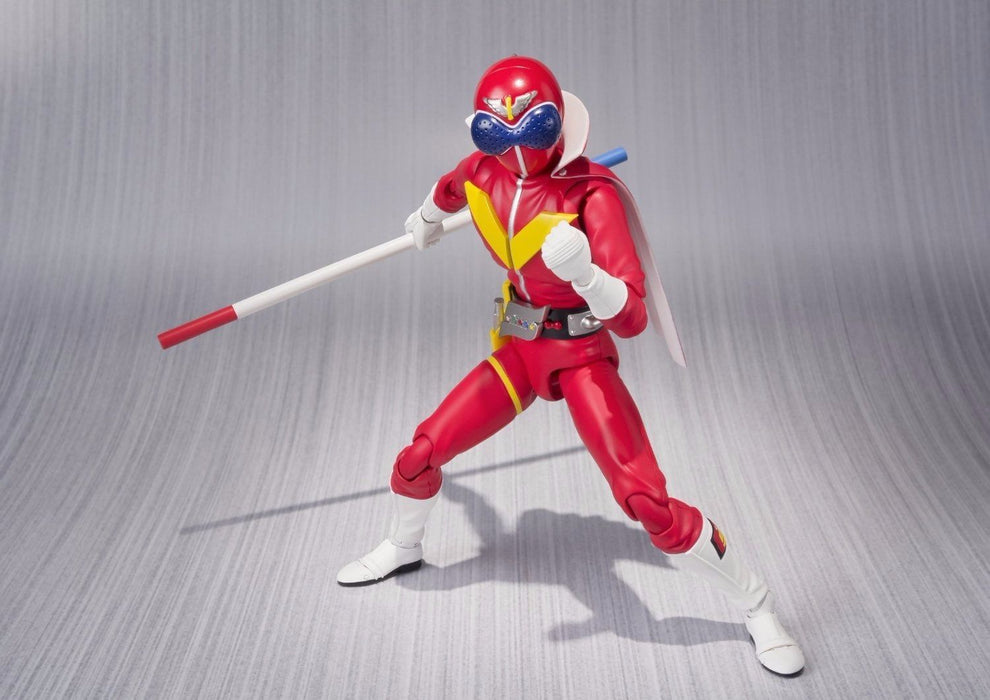 S.h.figuarts Himitsu Sentai Goranger Aka Ranger Action Figure Bandai- Japan Figure Store - #1 Bring To You The Best Japanese Goods