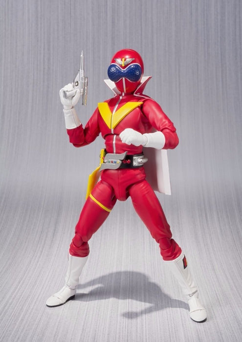 S.h.figuarts Himitsu Sentai Goranger Aka Ranger Action Figure Bandai- Japan Figure Store - #1 Bring To You The Best Japanese Goods