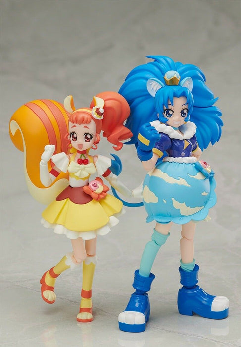 S.h.figuarts Kirakira Precure A La Mode Cure Custard & Gelato Set Figure Bandai - Japan Figure