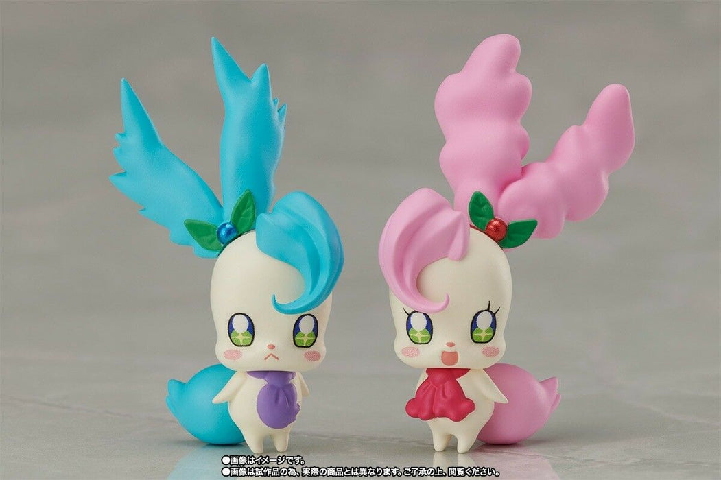 S.h.figuarts Kirakira Precure A La Mode Cure Custard & Gelato Set Figure Bandai- Japan Figure Store - #1 Bring To You The Best Japanese Goods