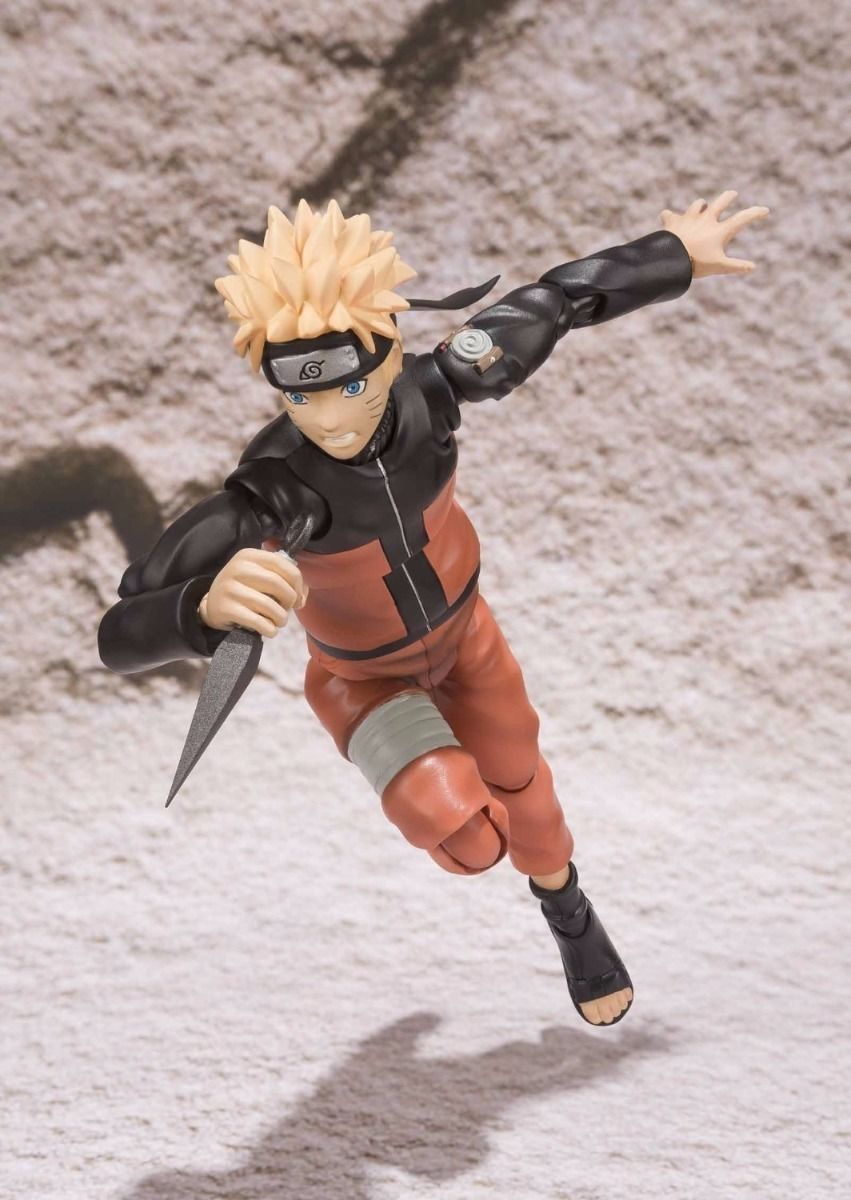 S.h.figuarts Naruto Shippuden Naruto Uzumaki Action Figure Bandai- Japan Figure Store - #1 Bring To You The Best Japanese Goods