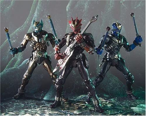 S.i.c. Limited Masked Kamen Rider Sabaki & Eiki & Danki Set Action Figure Bandai - Japan Figure