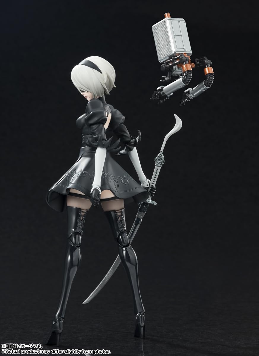 Bandai Spirits S.H.Figuarts 2B Nier Automata Ver 1.1A Japan- Japan Figure Store - #1 Bring To You The Best Japanese Goods