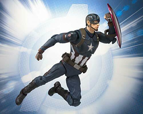S.h.figuarts Avengers Endgame Captain America Action Figure Bandai- Japan Figure Store - #1 Bring To You The Best Japanese Goods
