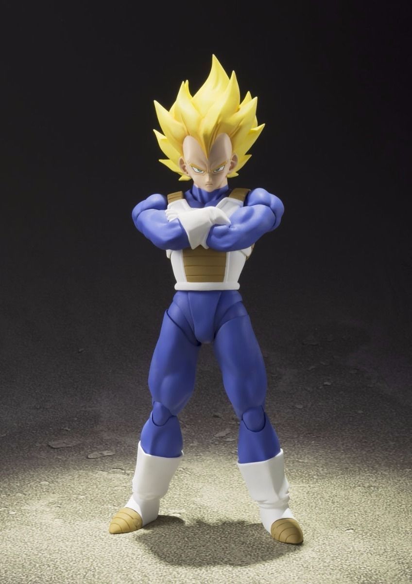 S.h.figuarts Dragon Ball Super Saiyan Vegeta Action Figure Bandai- Japan Figure Store - #1 Bring To You The Best Japanese Goods