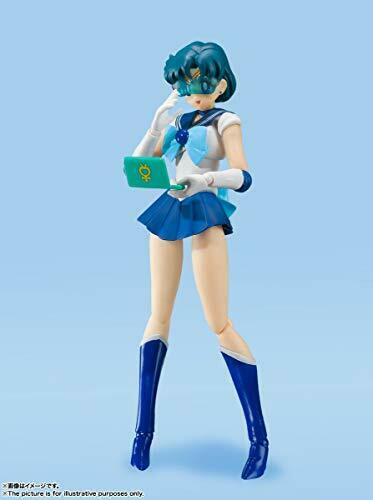 S.h.figuarts Sailor Mercury -animation Color Edition- Figure- Japan Figure Store - #1 Bring To You The Best Japanese Goods