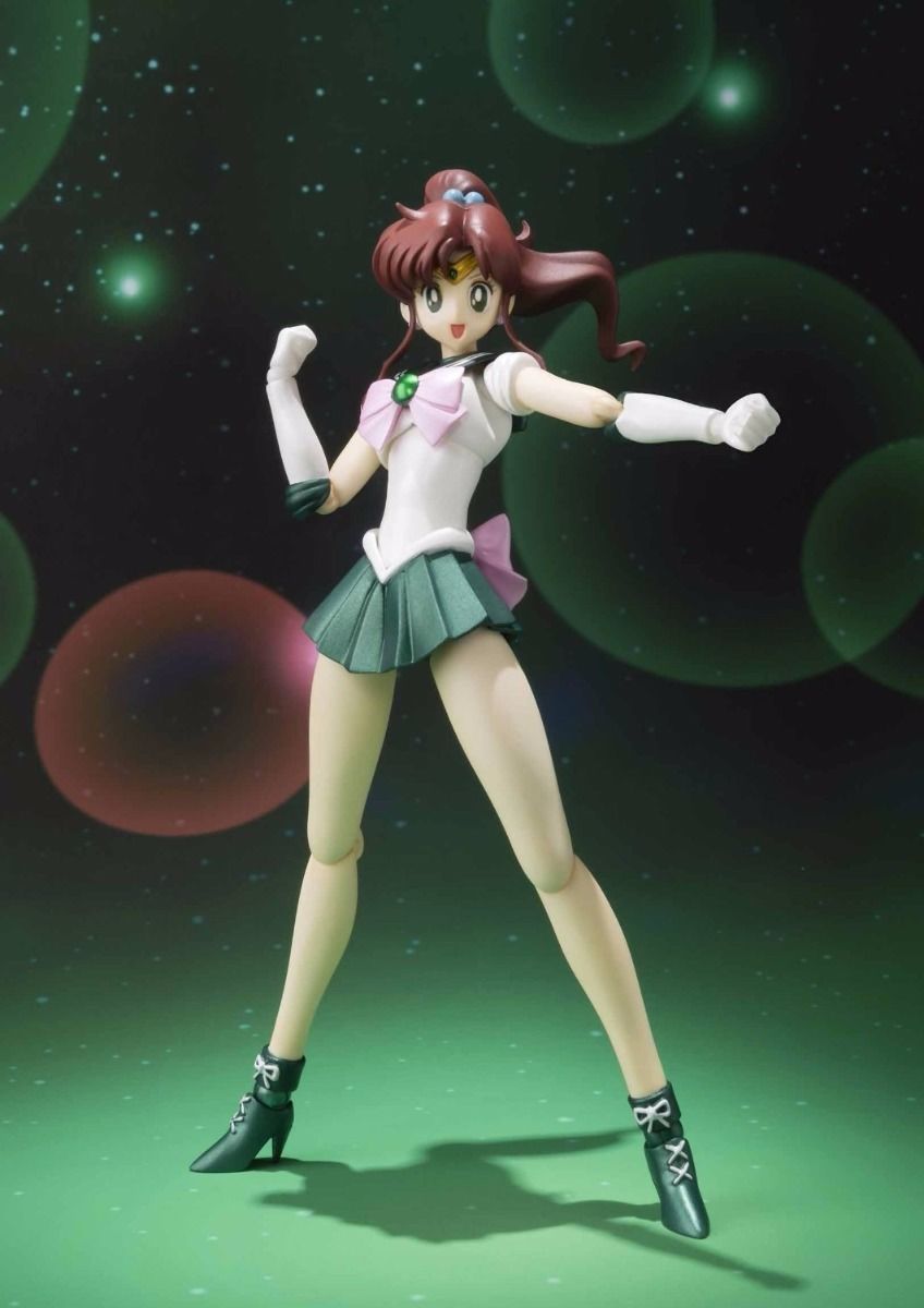 S.h.figuarts Sailor Moon Sailor Jupiter Action Figure Bandai F/s- Japan Figure Store - #1 Bring To You The Best Japanese Goods