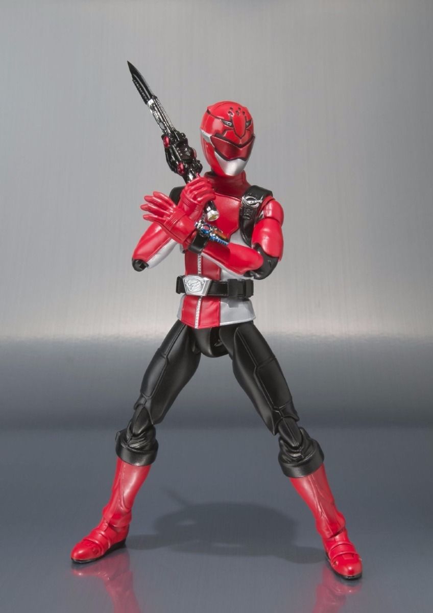 S.h.figuarts Tokumei Sentai Go-busters Red Buster Action Figure Bandai F/s- Japan Figure Store - #1 Bring To You The Best Japanese Goods