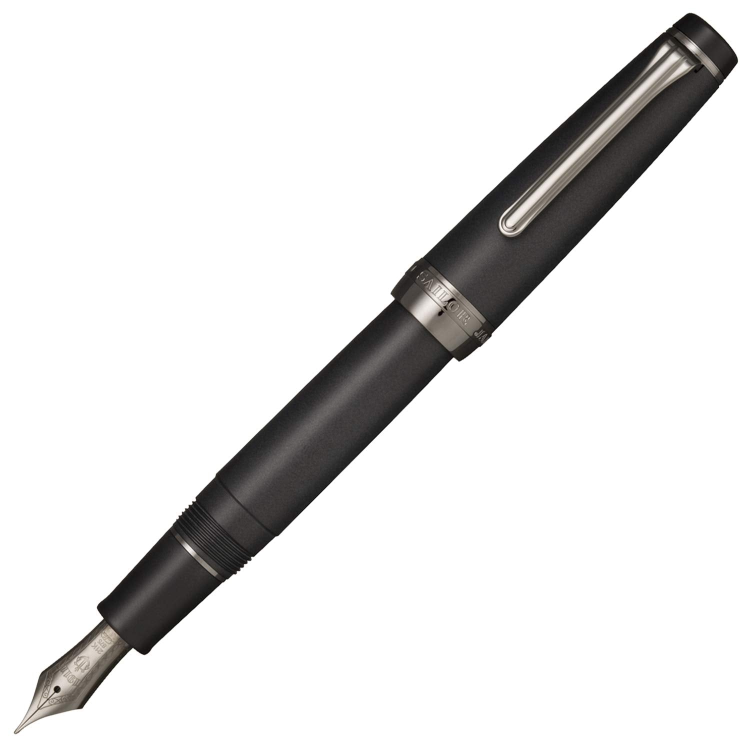 SAILOR Professional Gear Imperial Black Fountain Pen M 11-3028-420- Japan Figure Store - #1 Bring To You The Best Japanese Goods