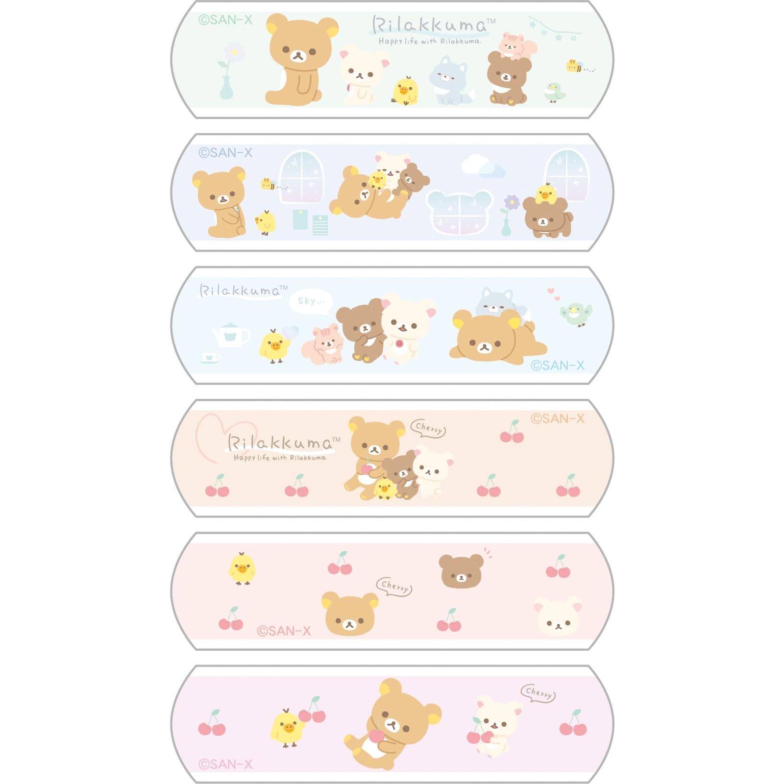 San-X Rilakkuma Van-Themed Compact Cute Product Size 176x86x1mm- Japan Figure Store - #1 Bring To You The Best Japanese Goods