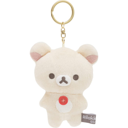 San-X Rilakkuma New Basic Hanging Stuffed Toy Korilakkuma Mf99701- Japan Figure Store - #1 Bring To You The Best Japanese Goods