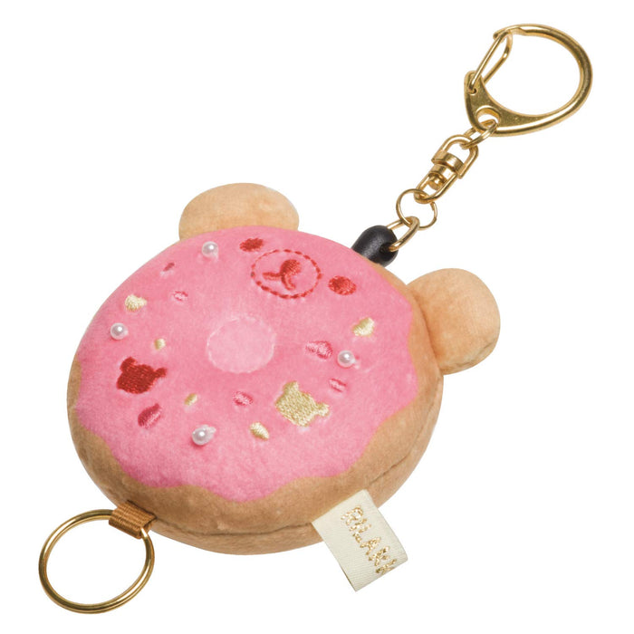 San-X Rilakkuma Donut Keychain Plush - Compact Lightweight Accessory Ay29201- Japan Figure Store - #1 Bring To You The Best Japanese Goods