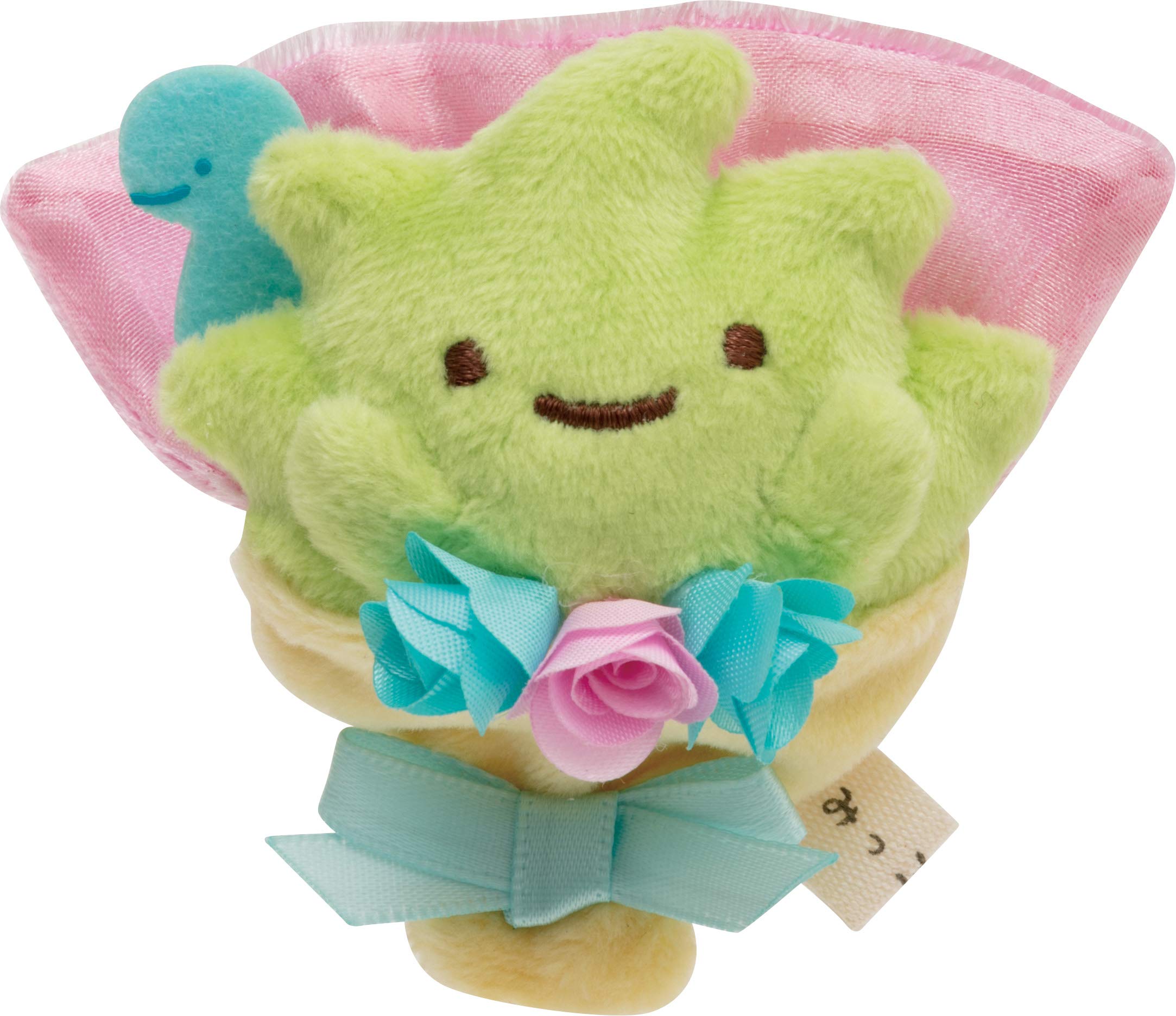 SAN-X Sumikko Gurashi Oshigoto-Gokko Series Hand Sized Plush Doll Set Bouquet And Tokage Flower Shop- Japan Figure Store - #1 Bring To You The Best Japanese Goods