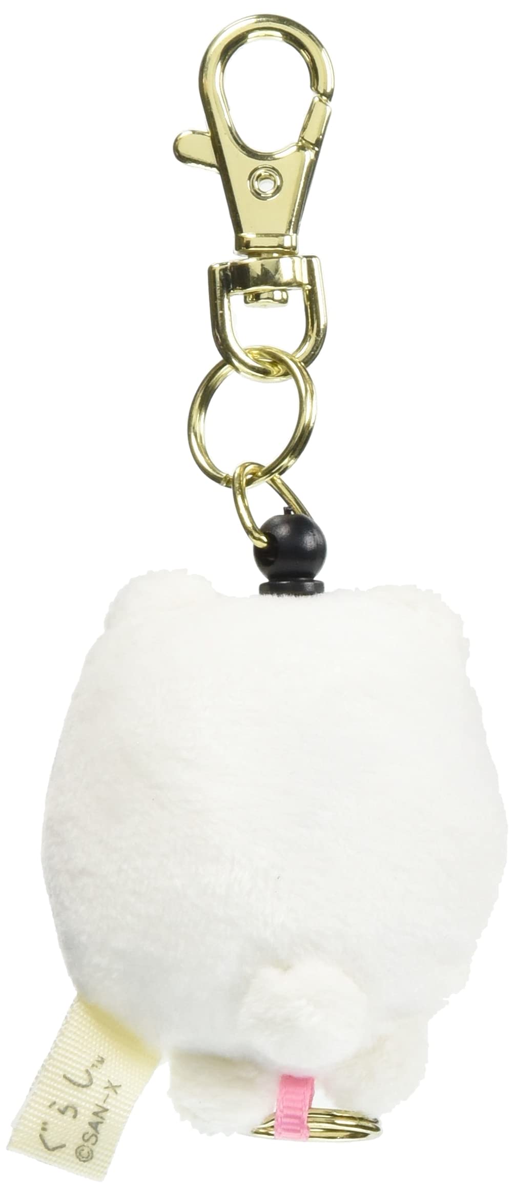 SAN-X Sumikko Gurashi Plush Reel Keychain Shirokuma- Japan Figure Store - #1 Bring To You The Best Japanese Goods