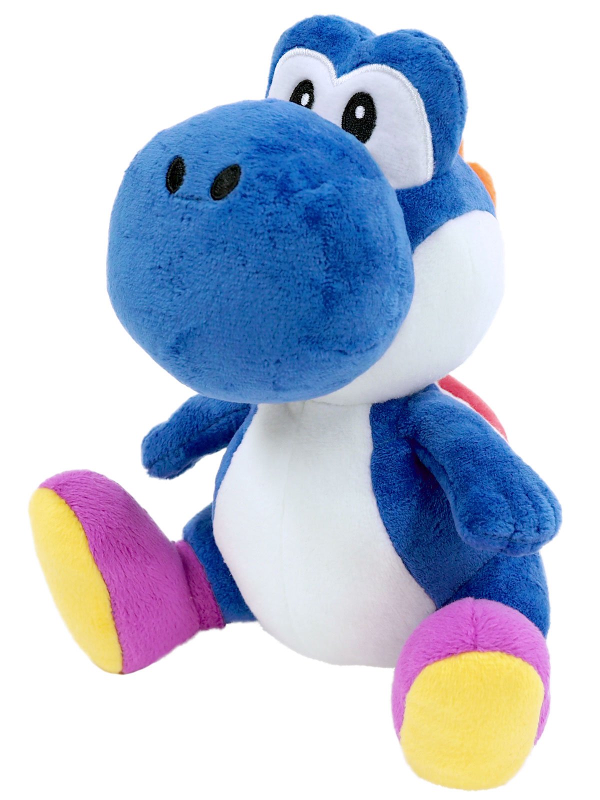 Super Mario All Star Collection Plush Doll Blue Yoshi S- Japan Figure Store - #1 Bring To You The Best Japanese Goods