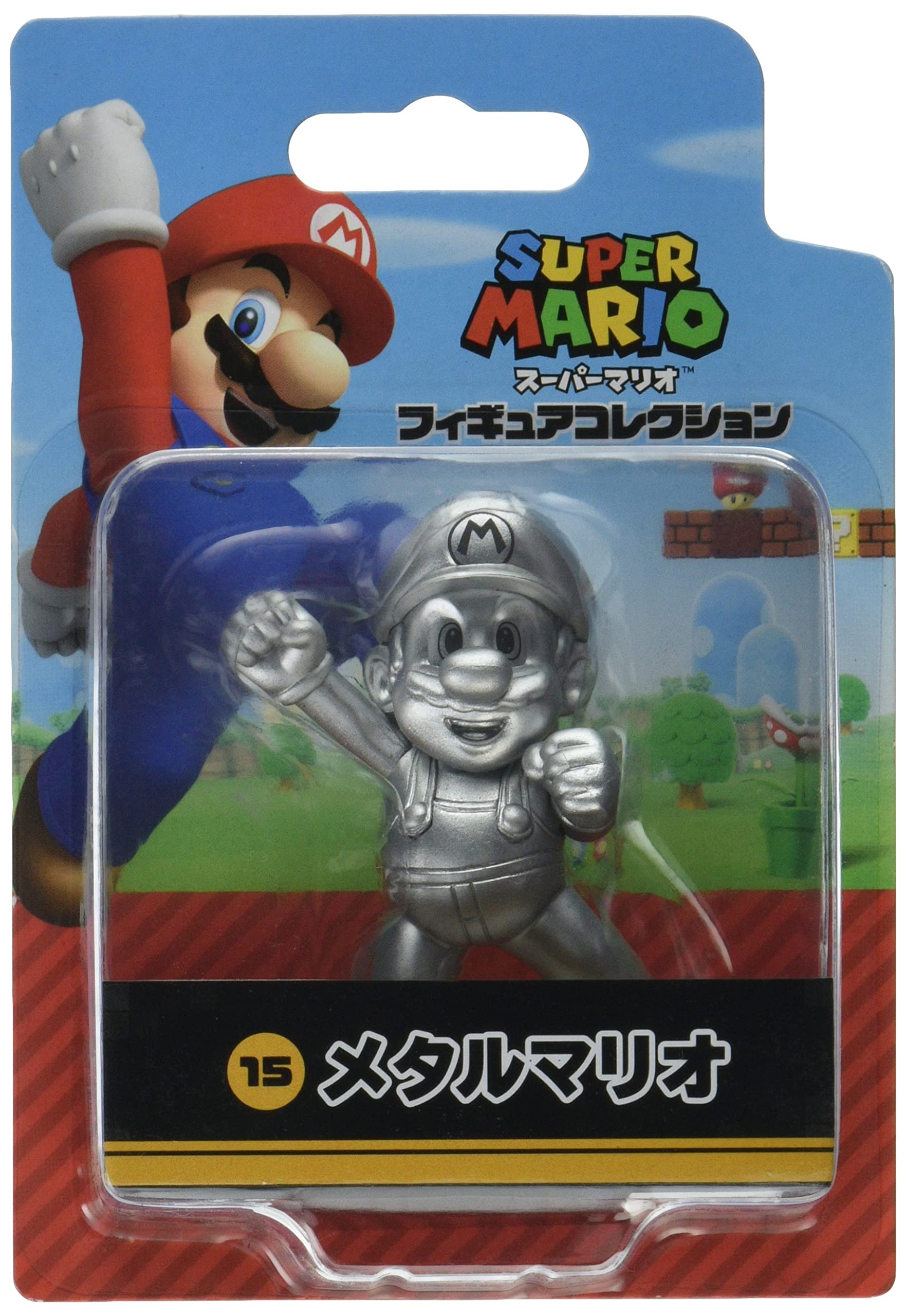 Sanei Trading Super Mario Figure Collection Metal Mario Fcm-015- Japan Figure Store - #1 Bring To You The Best Japanese Goods