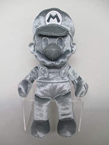 SAN-EI Super Mario All Star Collection Plush Doll Metal Mario S- Japan Figure Store - #1 Bring To You The Best Japanese Goods