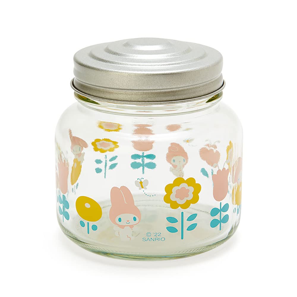 Sanrio 109029 My Melody Glass Canister (Retro Clear Tableware)- Japan Figure Store - #1 Bring To You The Best Japanese Goods