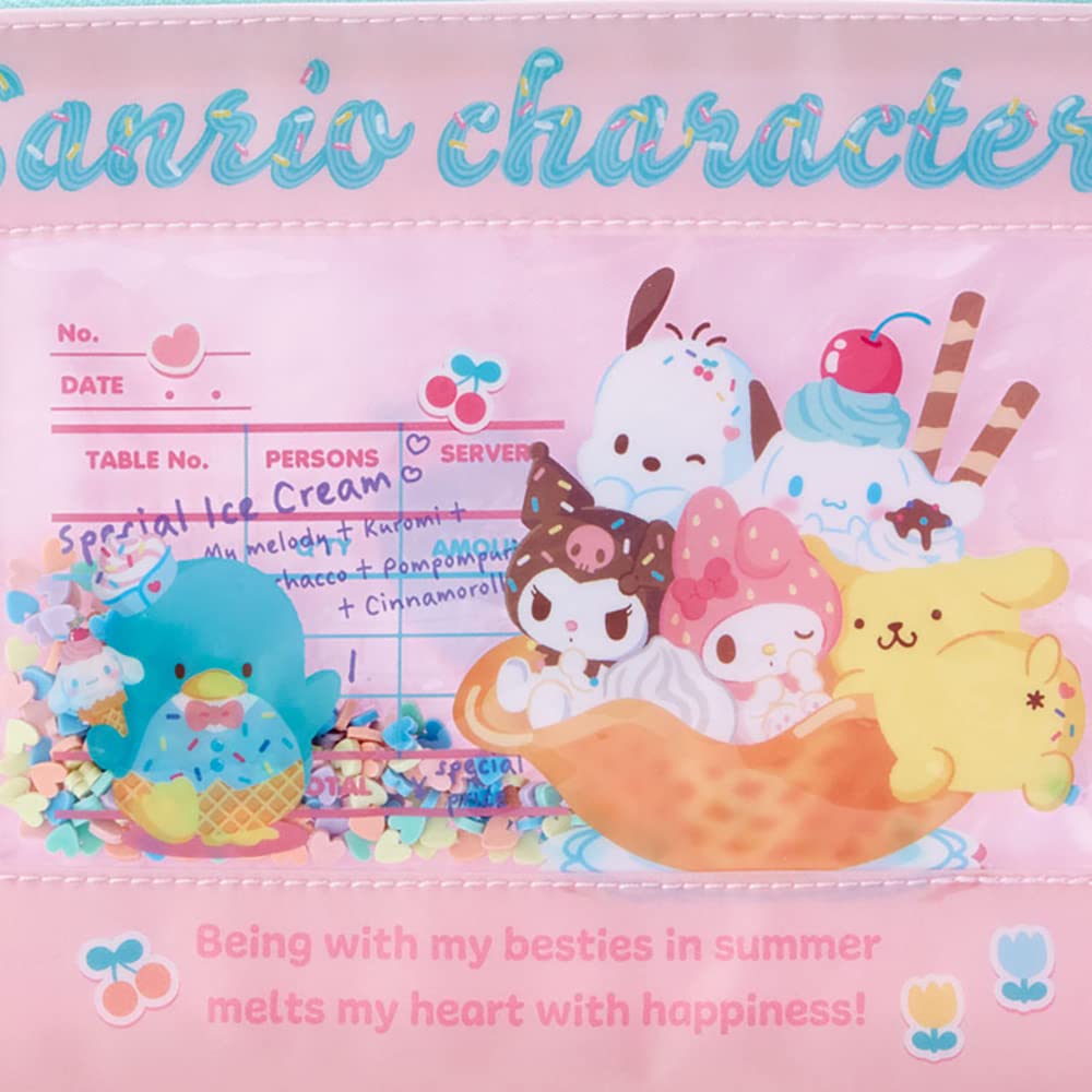 Sanrio 227412 Sanrio Characters Pouch Ice Cream Parlor Kawaii Sanrio Pouch- Japan Figure Store - #1 Bring To You The Best Japanese Goods