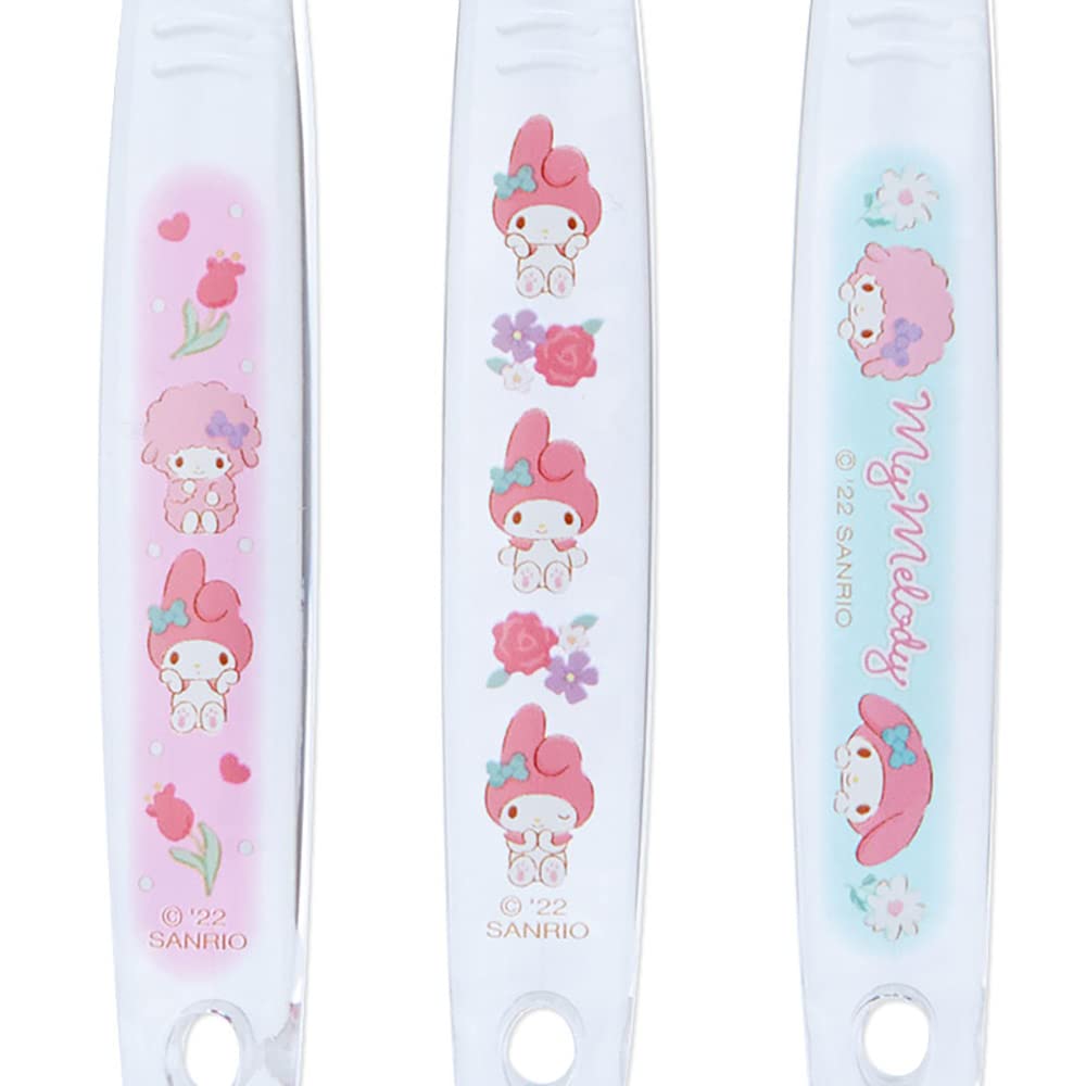 SANRIO Toothbrush Set 3 Pcs My Melody- Japan Figure Store - #1 Bring To You The Best Japanese Goods